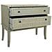 Cassettiera Mobile Da Ingresso In Legno Verde 88x38x72h - Foto miniatura 3