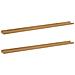 Scaffale da parete con lo scaffale 2 pcs Marrone 115 x 9 x 3 cm - Foto miniatura 1