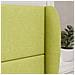 Orecchia della Testata Verde 80 x 23 x 6 cm Tessuto - Foto miniatura 4