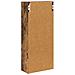 Armadio da bagno a muro Quercia Affumicata 30 x 14 x 70 cm - Foto miniatura 8