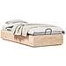 Letto ottomano Naturale 75 x 190 cm Legno di pino massiccio - Foto miniatura 1