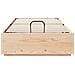 Letto ottomano Naturale 75 x 190 cm Legno di pino massiccio - Foto miniatura 7