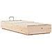 Letto ottomano Naturale 75 x 190 cm Legno di pino massiccio - Foto miniatura 9