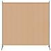 Divider per Stanze a Pannello Singolo Beige 175 x 180 cm - Foto miniatura 3