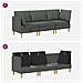 Set di divani modulari con spazio di archiviazione 3 pcs - Foto miniatura 8
