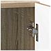 Armadio da Notte 2 pcs Rovere Sonoma 43 x 34,5 x 50 cm - Foto miniatura 9