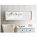 Specchio A Parete - Cornice Bianca - 51 X 141 Cm - Vars - Foto miniatura 19