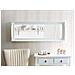 Specchio A Parete - Cornice Bianca - 51 X 141 Cm - Vars - Foto miniatura 11