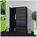 Armadietto Da Giardino A 4 Ripiani Nero - Foto miniatura 2