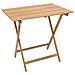 Pic-nic - Tavolo Da Giardino Pieghevole Salvaspazio In Legno 60 X 100 - Foto miniatura 1
