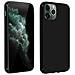 Cover Apple Iphone 11 Pro Max Protezione Silicone Morbido Antishock Nero - Foto miniatura 1