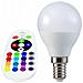 V-tac Smart Vt-2234 Lampadina Led Smd 3.5w E14 P45 Rgb+w Bianco Freddo 6400k Con Telecomando - Sku 2777 - Foto miniatura 1