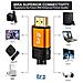 2.1 Cavo Hdmi 8k 2m Ultra Hd Piombo Ad Alta Velocit Cord 48gbps Supporti 8k 60 Hz 4k 4320p 120hz Compatibile Con La Funzione Fuoco Tv Supporto 3d Ethernet 8k Uhd 3d-xbox Playstation Ps3 Ps4 Pc - Arancione - Foto miniatura 3