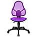 Topstar - 71430s07 - Open Art Junior Sedia Girevole Per Bambini Regolabile In Altezza Con Rivestimento In Tessuto Viola (lila) Plastica Acciaio Poliestere Cotone Poliuretano - Foto miniatura 1