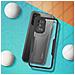 Cover Oppo A54 5g / A74 5g Retro Plexiglass Fronte Polimero Bordo Nero - Foto miniatura 10