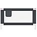 Sponda Letto Sicurezza Bambini Grigio Scuro 140x25 cm Tessuto - Foto miniatura 3