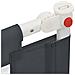 Sponda Letto Sicurezza Bambini Grigio Scuro 140x25 cm Tessuto - Foto miniatura 4