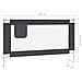 Sponda Letto Sicurezza Bambini Grigio Scuro 140x25 cm Tessuto - Foto miniatura 6