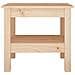 Tavolino Da Salotto 45x45x40 Cm Legno Massello Di Pino - Foto miniatura 2