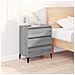 Credenza Grigio Sonoma 60x35x70 Cm In Legno Multistrato - Foto miniatura 1