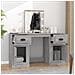 Toeletta Con Led Grigio Sonoma 130x50x132,5 Cm - Foto miniatura 3