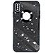 Cover Per Iphone Xs Max Glitter Rimovibile Silicone Gel Protecam Spark Nera - Foto miniatura 1