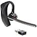 Voyager 5200 Auricolare Wireless A clip Car /Home office Bluetooth Base di ricarica Nero - Foto miniatura 2