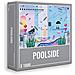 Poolside A Puzzle Premium Per Adulti Con Un Fantastico Design Retra Anni 80 Della Piscina (1000 Pezzi) - Foto miniatura 1