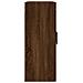 Armadietti A Parete 2 Pz Rovere Marrone In Legno Multistrato - Foto miniatura 4