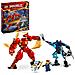 71808 NINJAGO Mech Elemento Fuoco di Kai - Foto miniatura 2