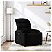 Poltrona Reclinabile In Tessuto Nero - Foto miniatura 1