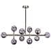 Lampadario Ramis Metallo Argento - Foto miniatura 2