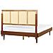 Letto Rattan Auray 160 X 200 Cm Marrone - Foto miniatura 5