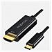 APPC52 cavo HDMI 0,12 m USB-c Nero - Foto miniatura 1