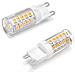 2 X Lampadina Led G9 4 W = 48 W Luce Naturale 4000k Per Lampadario Applique - Foto miniatura 1