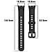 Cinturino Huawei Band 8 - Cinturino Di Ricambio Traspirante In Tpu Black - Foto miniatura 2