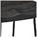 Sgabelli da Bar 2 pz Neri 45x40x78 cm Legno Massello di Mango - Foto miniatura 3