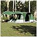 Tenda da Campeggio a Tunnel per 5 Persone Verde Impermeabile - Foto miniatura 3