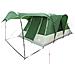 Tenda da Campeggio a Tunnel per 5 Persone Verde Impermeabile - Foto miniatura 4
