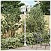 Lampione da Giardino  3 lampade E27 Bianco 220 cm Alluminio - Foto miniatura 8