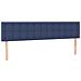 Giroletto a Molle con Materasso Blu 120x190 cm in Tessuto - Foto miniatura 7