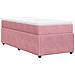 Giroletto a Molle con Materasso Rosa 90x190 cm in Velluto - Foto miniatura 9