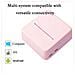 Mini Stampante Termica Usb+bluetooth 58mm - Stampa Portatile Di Ricevute Per Android, Ios E Windows Pink - Foto miniatura 2