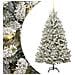 Albero di Natale artificiale con 300 LED Verde e Bianco 180 cm - Foto miniatura 1