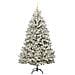 Albero di Natale artificiale con 300 LED Verde e Bianco 180 cm - Foto miniatura 3