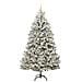 Albero di Natale artificiale con 300 LED Verde e Bianco 180 cm - Foto miniatura 4