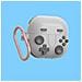 Custodia Protettiva In Silicone Compatibile Con Auricolari Bluetooth Huawei Freeclip2 - Design Console Di Gioco Grey - Foto miniatura 2