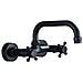 Rubinetto per lavabo da bagno, Blackswan, tipo M143, modello nero anticato, misura 21 cm - Foto miniatura 1