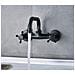 Rubinetto per lavabo da bagno, Blackswan, tipo M143, modello nero anticato, misura 21 cm - Foto miniatura 2