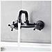 Rubinetto per lavabo da bagno, Blackswan, tipo M143, modello nero anticato, misura 21 cm - Foto miniatura 4